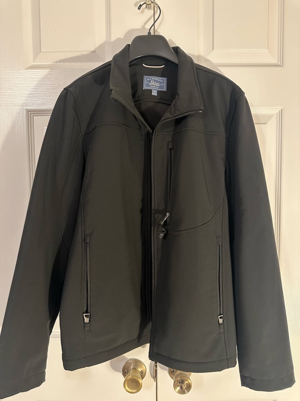 Bass Men's Black Lightweight Shirt Jacket